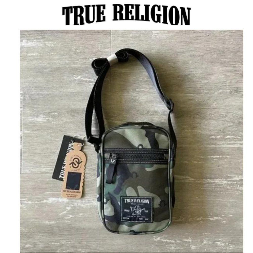 True Religion Women's Frank Crossbody Chest Bag in Camouflage